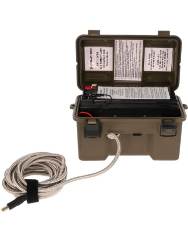 Kit de Caja de Batería 12V Stealth Cam para Cámaras de Caza