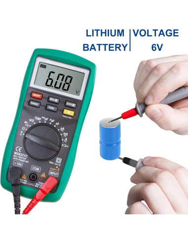 Batería 2CR1/3N 6V 170mAh Lfeeuiaty para Collares de Perro - Paquete de 10