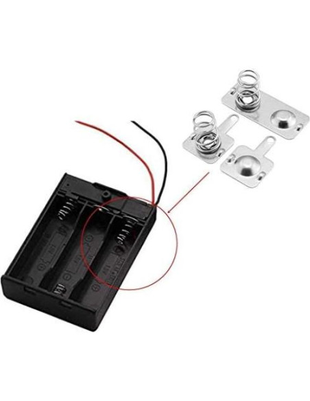 Resortes de Batería Cutelec 12 Pares Conversión AAA Niquelado