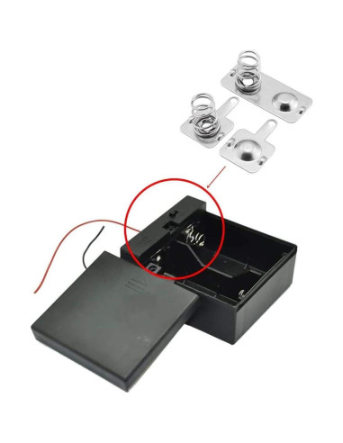 Resortes de Batería Cutelec 12 Pares Conversión AAA Niquelado