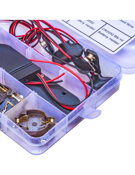 Kit de Soportes de Batería JTSNERU para DIY - 24 Piezas