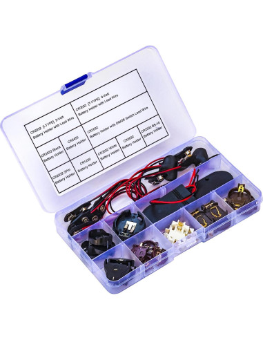 Kit de Soportes de Batería JTSNERU para DIY - 24 Piezas