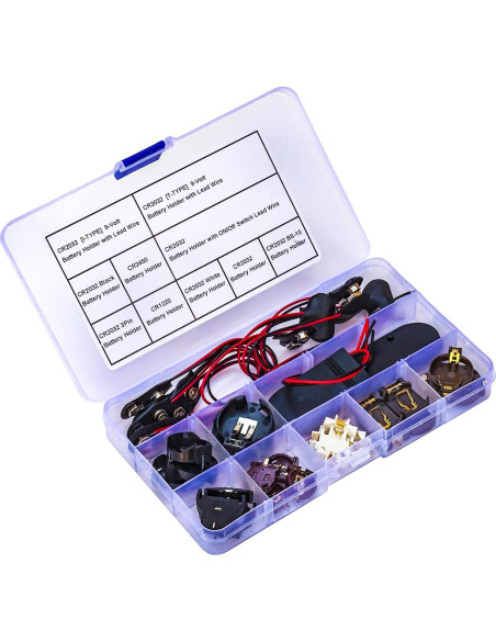 Kit de Soportes de Batería JTSNERU para DIY - 24 Piezas