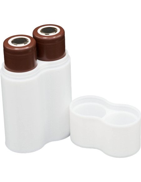 Estuche Slimline WLG para 2 Baterías 18650 - Duradero y Suave