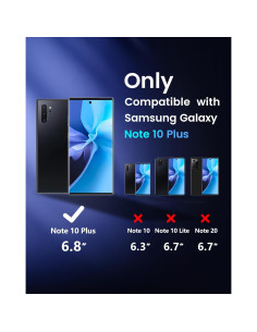 Pantalla OLED JQYDZH para Samsung Note 10 Plus con Marco 2