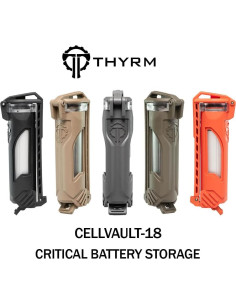 Thyrm CellVault-18 Almacenamiento Baterías 18650 CR123 Impermeable 2