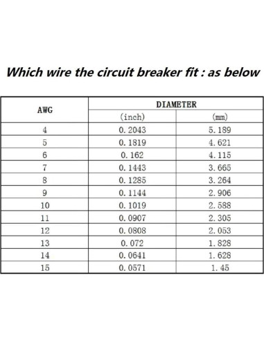 Interruptor Automático ANJOSHI 100A para Audio de Auto 12V-24V