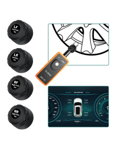 Sensor TPMS Masoll para GM Chevy Buick Cadillac 4 Piezas