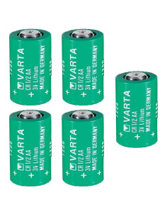 Paquete de 5 Baterías Varta CR1/2AA 3V Litio No Recargable