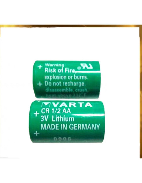 Paquete de 5 Baterías Varta CR1/2AA 3V Litio No Recargable