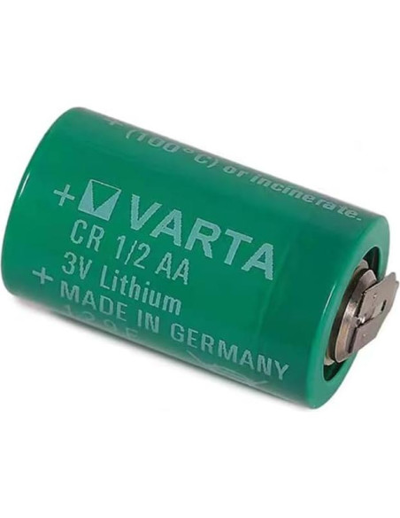Paquete de 5 Baterías Varta CR1/2AA 3V Litio No Recargable