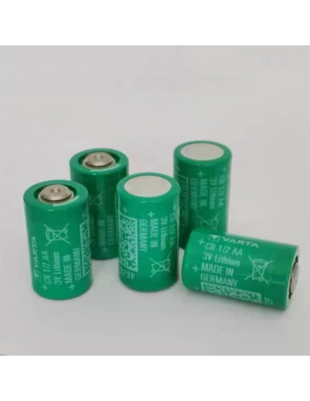 Paquete de 5 Baterías Varta CR1/2AA 3V Litio No Recargable