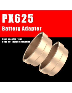 Adaptador de Batería Cobre PX625 MR-9 para Cámara Vintage - 2 Pcs 2