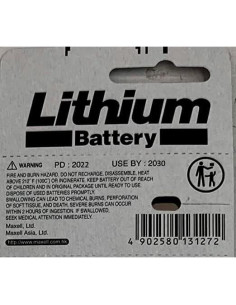 Batería de Litio Maxell CR2016 Paquete de 5 para Relojes 2