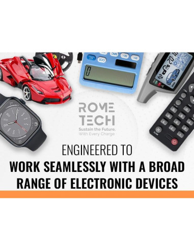 Batería de Litio 3V CR2032 Rome Tech - Reemplazo para AirTags