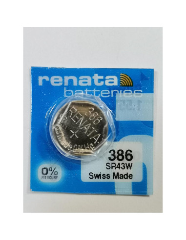 Batería de Litio Renata 386 Original Suiza 1.55V