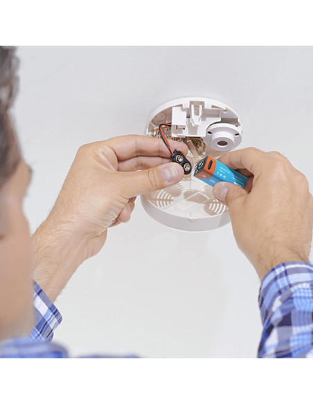 Batería Recargable 9V Maxwel 650mAh con Cable USB-C (Paquete de 2)