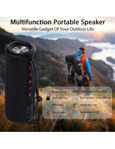 Altavoz Inalámbrico Portátil Xeneo X21 Impermeable 15W 2