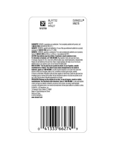 Batería Alcalina Duracell 27 12V - Energía Confiable para Dispositivos 2