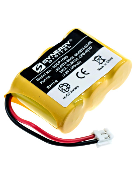 Batería Inalámbrica Synergy Digital 3.6V 400mAh para Teléfono