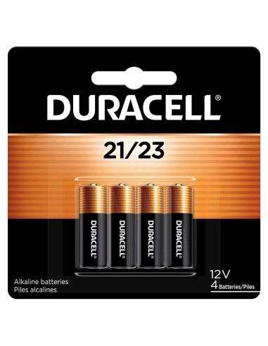 Batería Alcalina Duracell 21/23 de 12V - Paquete de 4