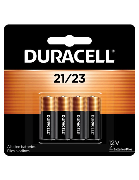 Batería Alcalina Duracell 21/23 de 12V - Paquete de 4