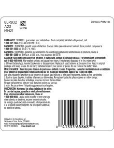 Batería Alcalina Duracell 21/23 de 12V - Paquete de 4 2