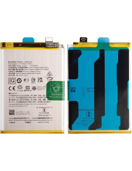 Batería de Reemplazo BLP911 para Realme 9i 5000 mAh