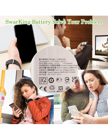 Batería de Reemplazo BLP911 para Realme 9i 5000 mAh