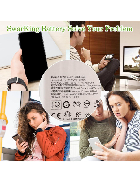 Batería de Reemplazo BLP911 para Realme 9i 5000 mAh