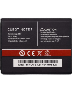 Batería Duotipa 3100mAh Compatible Cubot Note 7 + Herramientas 2
