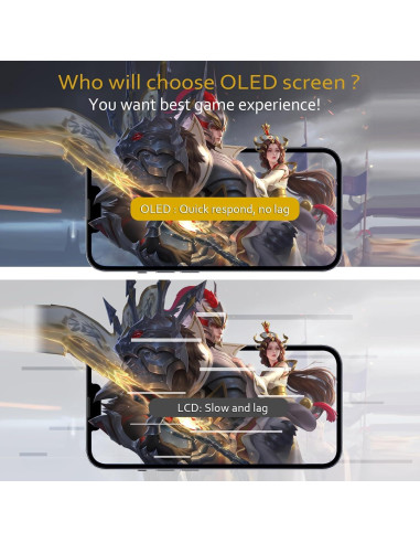 Pantalla OLED Reemplazo para iPhone X XLX 5.8" con Marco