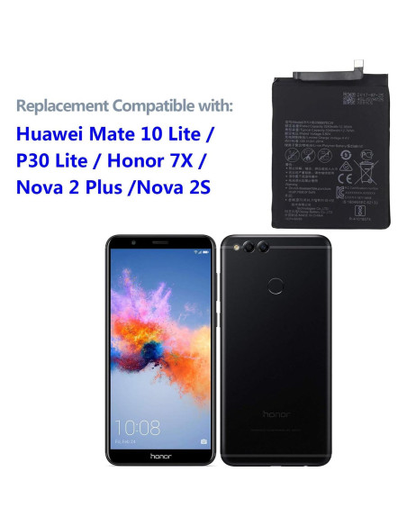 Batería de Litio Polimérico Huawei HB356687ECW 3340mAh