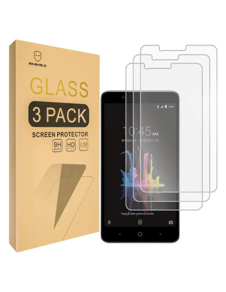 Protector de Pantalla Vidrio Templado Mr.Shield ZTE Blade Z Max