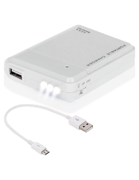 Cargador portátil de emergencia Success4Sport para AA