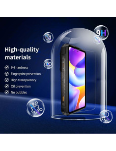 Protector de Pantalla Vidrio Templado KONXISA Ulefone Armor 29 Ultra 2