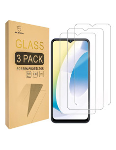 Mr.Shield Protector de Pantalla Vidrio Templado para Vivo Y22s/Y22 - 3 Pack