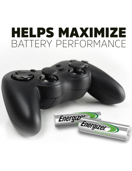 Cargador Energizer Value para Baterías Recargables AA/AAA NiMH