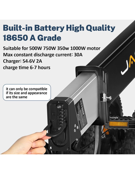 Batería de Ebike 48V 10.4Ah ShunTongDa con BMS 30A