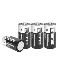 4 Baterías de Litio EEMB ER34615 3.6V 19000mAh No Recargable