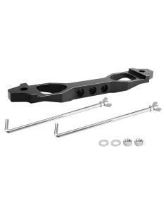 Soporte de Batería AICEL de Aluminio Negro 23.4x4.3cm