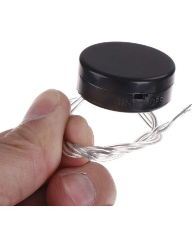 Soporte de Batería CR2032 6V con Interruptor - Paquete de 8