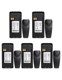 Paquete de 5 Baterías Li-ion 7.4V 2600mAh Motorola PMNN4476A