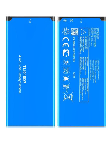 Batería de Reemplazo SHENMZ TLi019D7 2500mAh para Alcatel 1