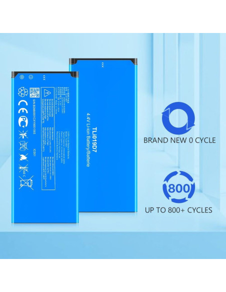 Batería de Reemplazo SHENMZ TLi019D7 2500mAh para Alcatel 1