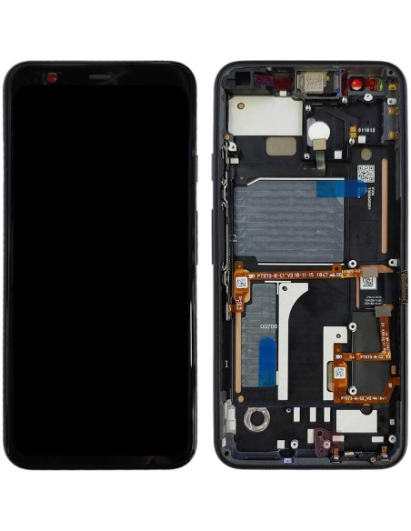 Pantalla LCD Google Pixel 4 con Digitizer y Marco Negro