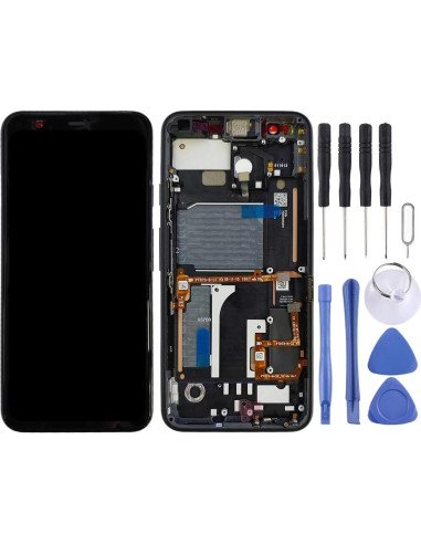 Pantalla LCD Google Pixel 4 con Digitizer y Marco Negro