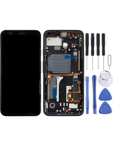 Pantalla LCD Google Pixel 4 con Digitizer y Marco Negro