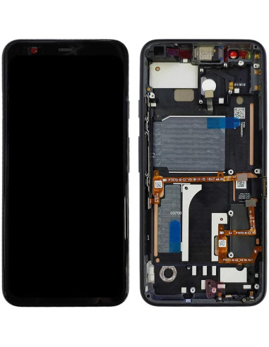Pantalla LCD Google Pixel 4 con Digitizer y Marco Negro