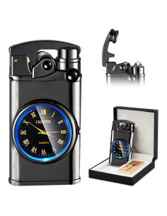 Encendedor Eléctrico Plasma SKRFIRE Negro Multifuncional